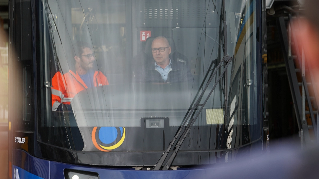 Einweihung der Lichtbahn 