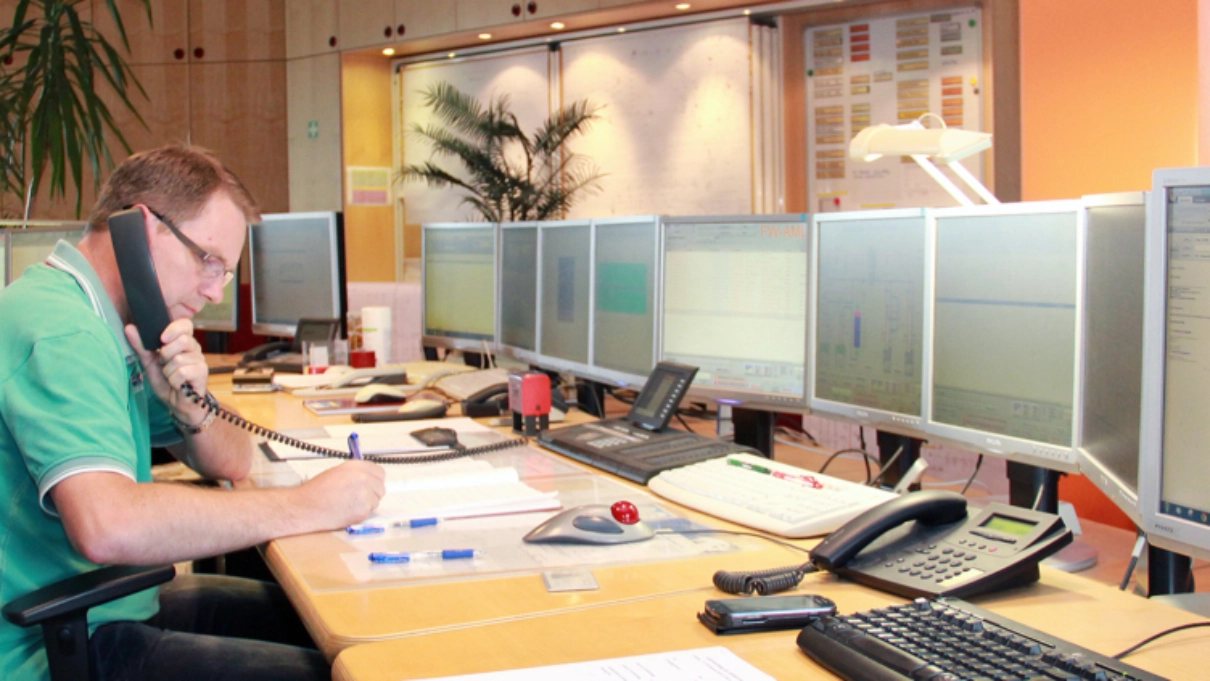 Blick in die Leistelle