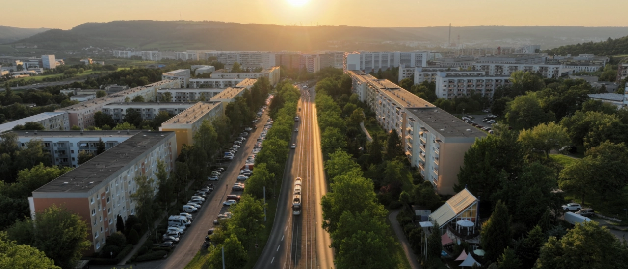 Nahverkehr in Lobeda – perfekt angebunden