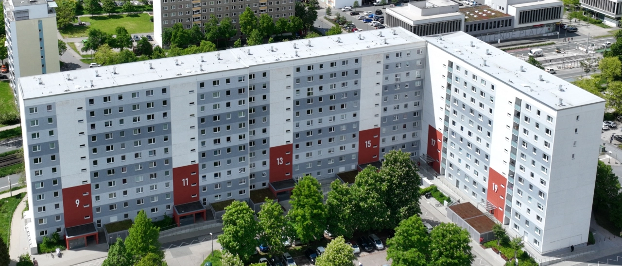 Ausblick auf das Smarte Quartier in der Ziegesarstraße