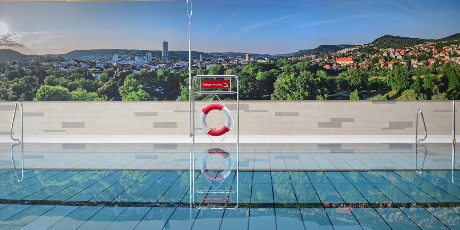 Das Lehrschwimmbecken im Schwimmparadies Jena 