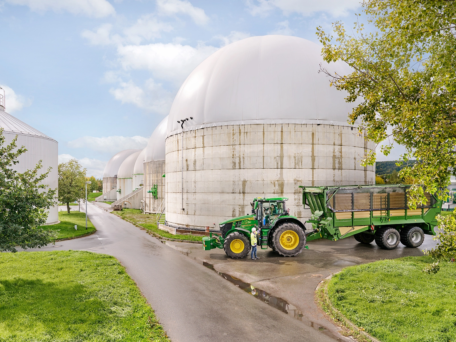 Biogasanlage Jena Zwätzen