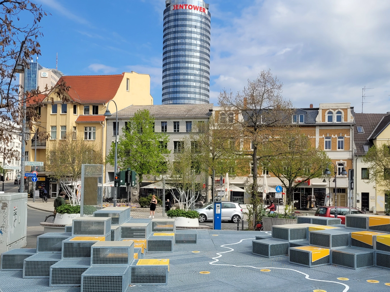 Plattform am Engelplatz als teil der Ausstellung ENERGIE – WAS UNS BEWEGT