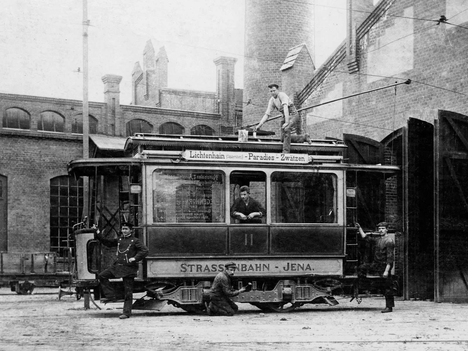 Historisches Foto JNV. 