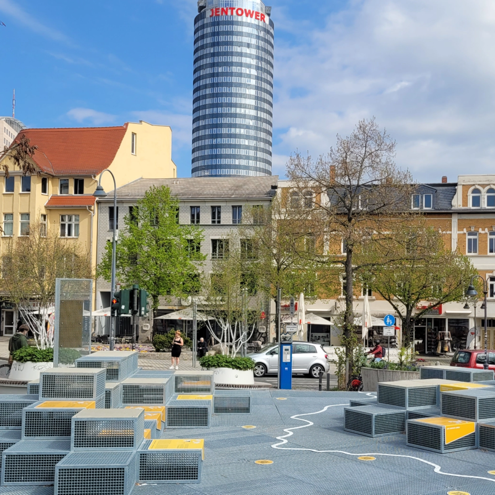 Plattform am Engelplatz als teil der Ausstellung ENERGIE – WAS UNS BEWEGT