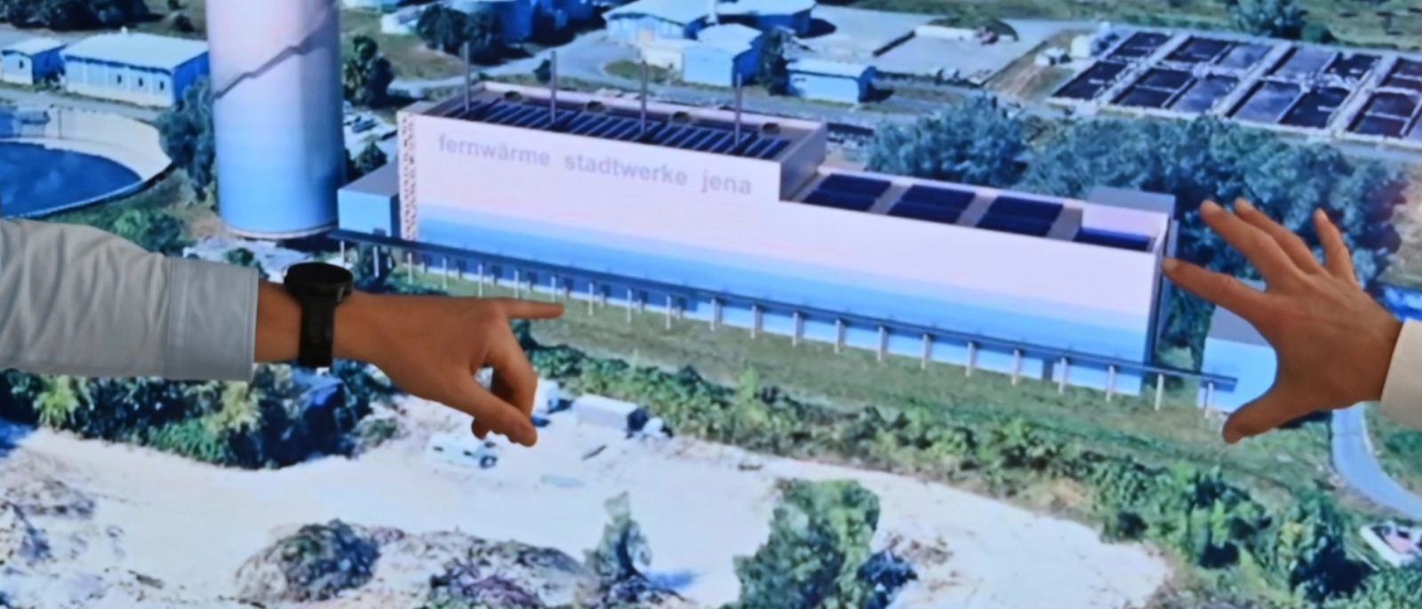 Für eine geplante Energiezentrale auf dem Gelände der zentralen Kläranlage Jena-Zwätzen liegt inzwischen ein konkretes technisches Konzept vor.