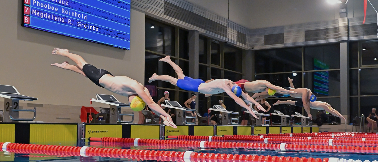 Einweihung Sportschwimmhalle Schwimmparadies als Wettkampfstätte