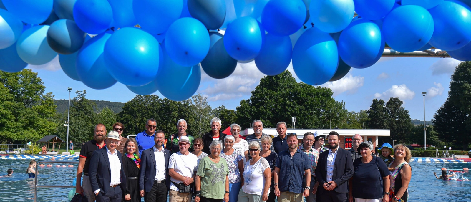 70 Jahre Ostbad Gruppenbild