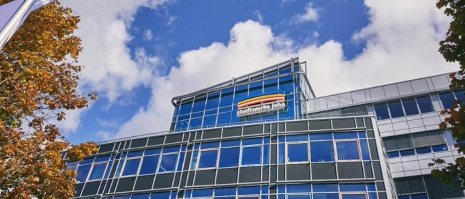 Standort der Stadtwerke Jena Gruppe in der Rudolstädter Straße 