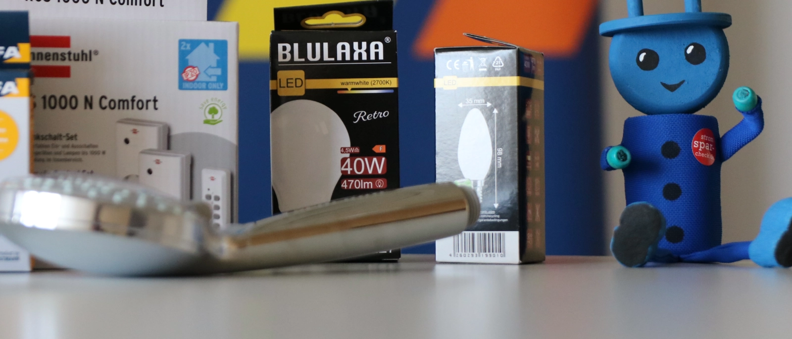 Symbolbild für den Stromspar-Check.