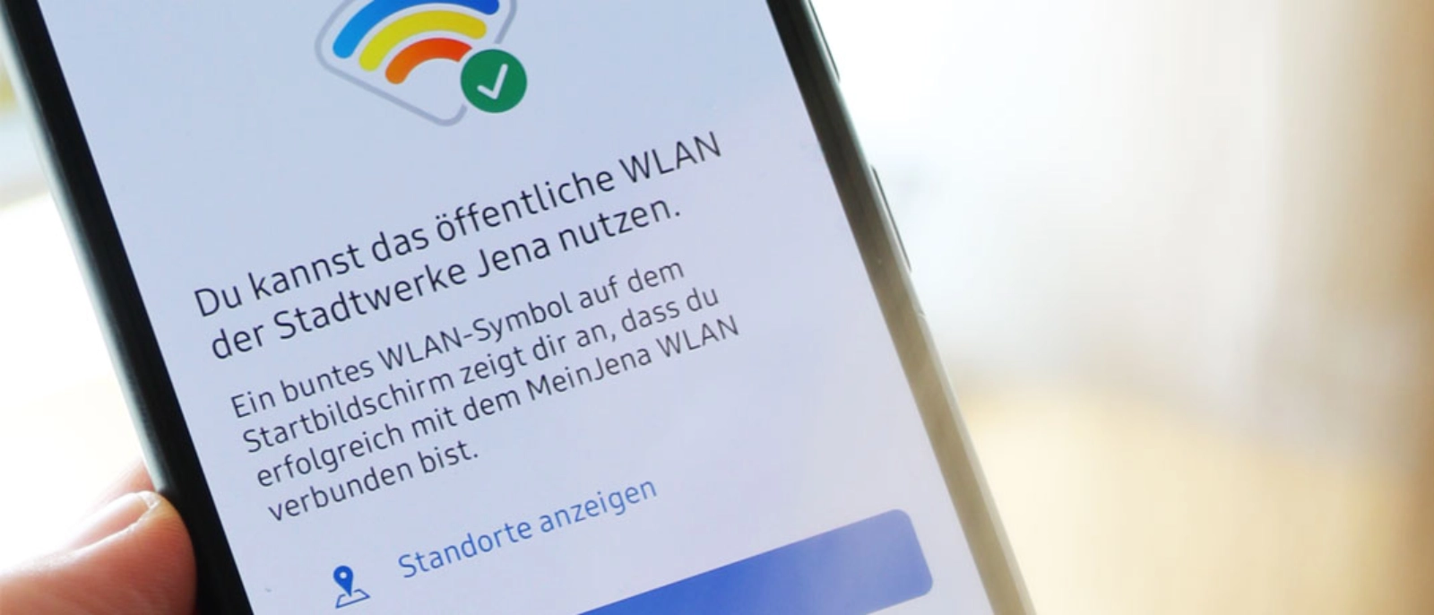Nutzen Sie unser öffentliches MeinJena-WLAN Nutzen Sie unser öffentliches MeinJena-WLAN
