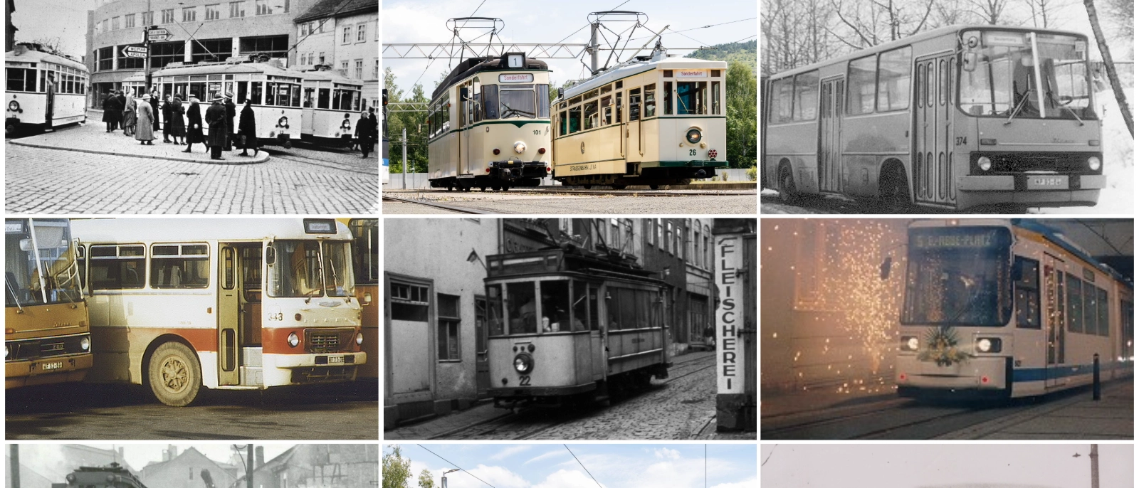 Collage mit Archivbildern vom JNV. 