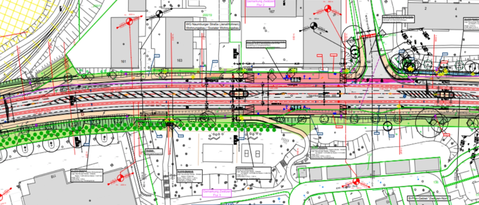 BV Straßenbahnverlängerung Jena Nord