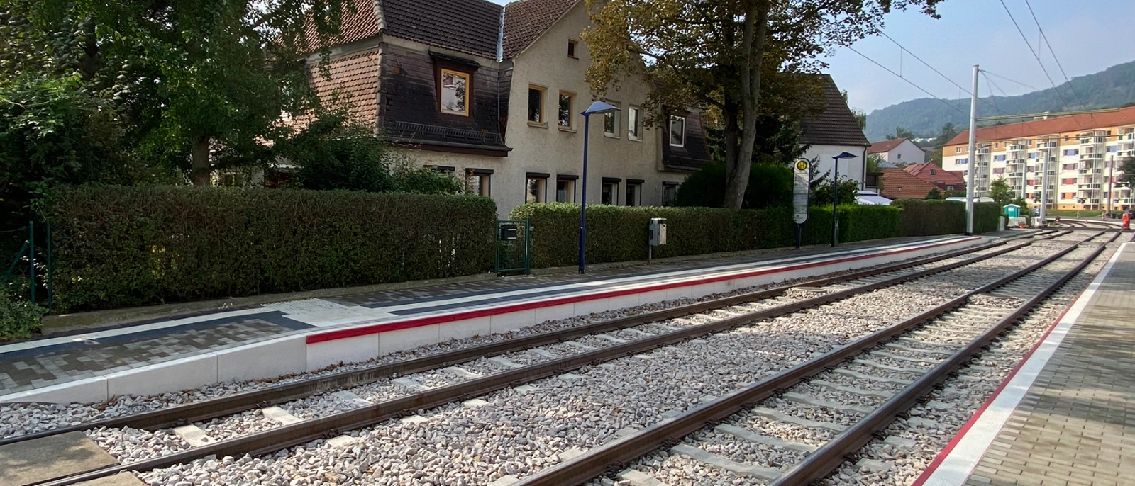 Baumaßnahme erfolgreich abgeschlossen: Naumburger Straße ab Montag wieder frei.