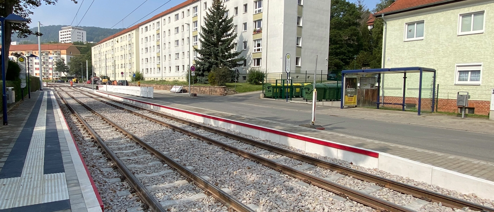 Baumaßnahme erfolgreich abgeschlossen: Naumburger Straße ab Montag wieder frei 
