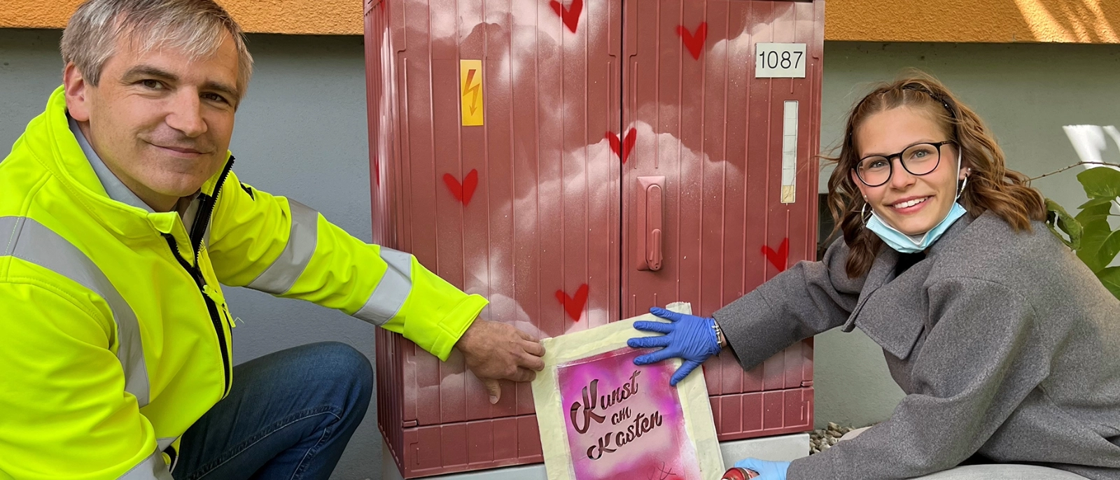 Kunst am Kasten ist ein kreatives Projekt der Stadtwerke Jena Netze. 