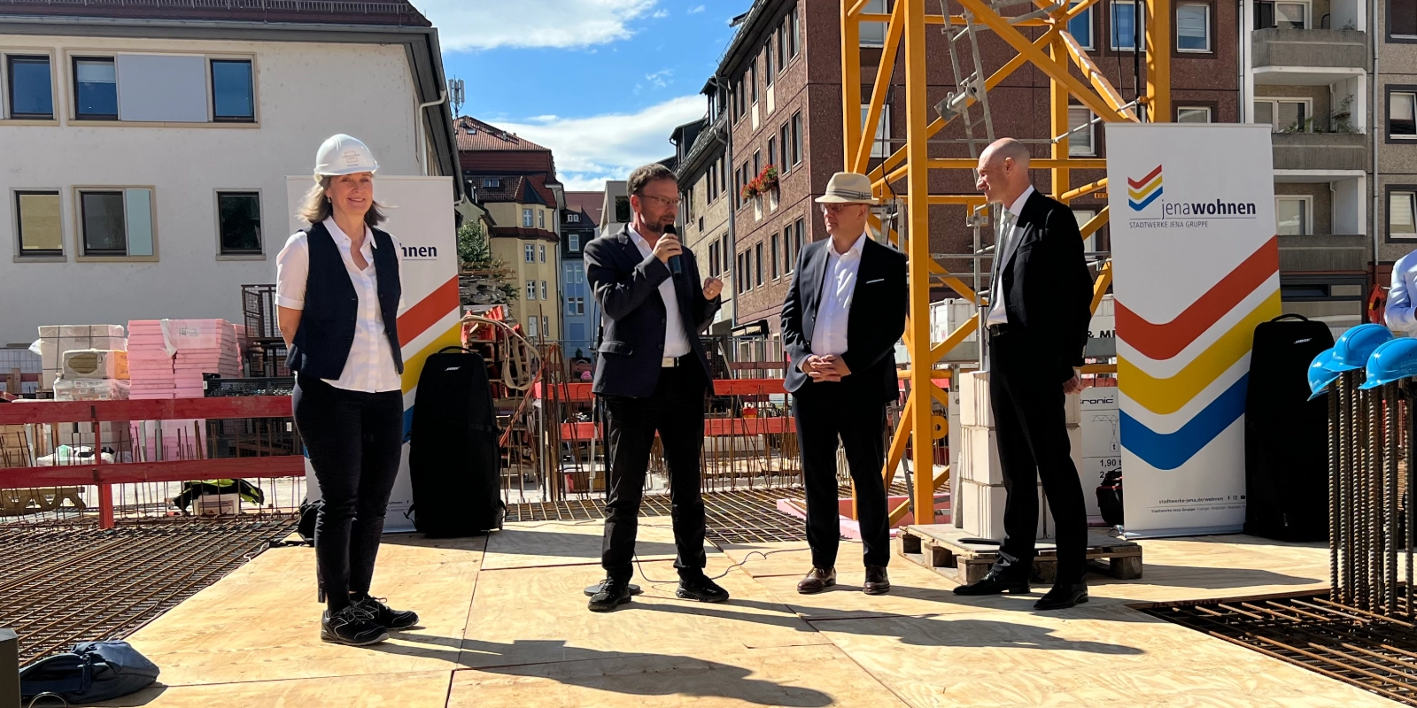 Grundsteinlegung vom Neuen Saaltor