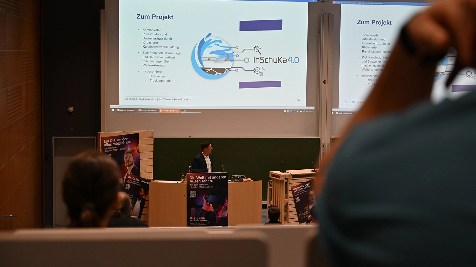 Vortrag beim Digitalgipfel