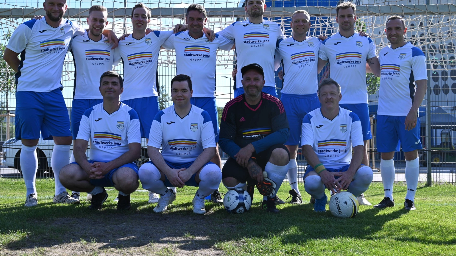Die Mannschaft der Stadtwerke Jena.