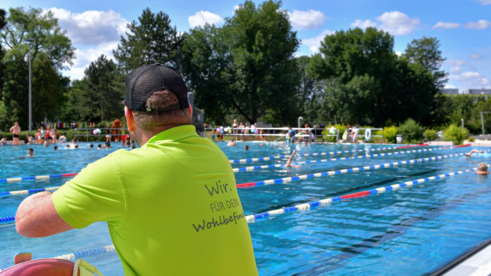 70 Jahre Ostbad - Schwimmmeister