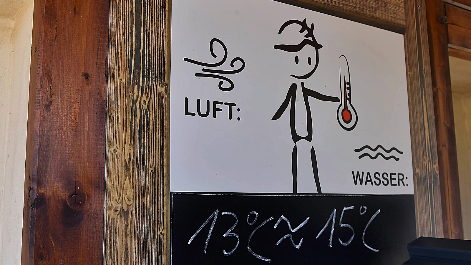 Frisch, aber einladend: Am 1. Mai lag die Wassertemperatur im Südbad bei rund 15 Grad und die Lufttemperatur gegen 10 Uhr noch bei 13 Grad. 