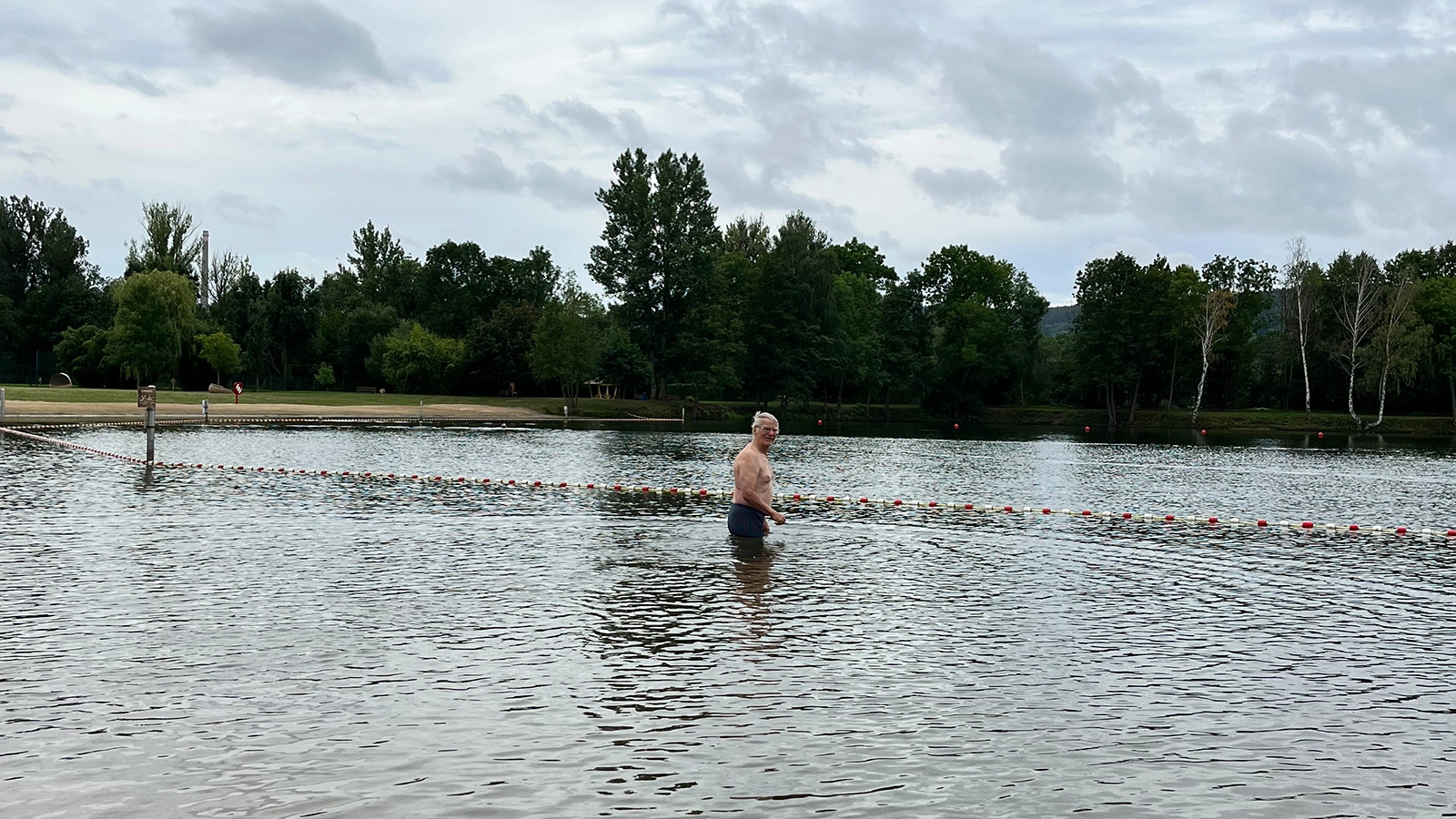 Südbad Schwimmer