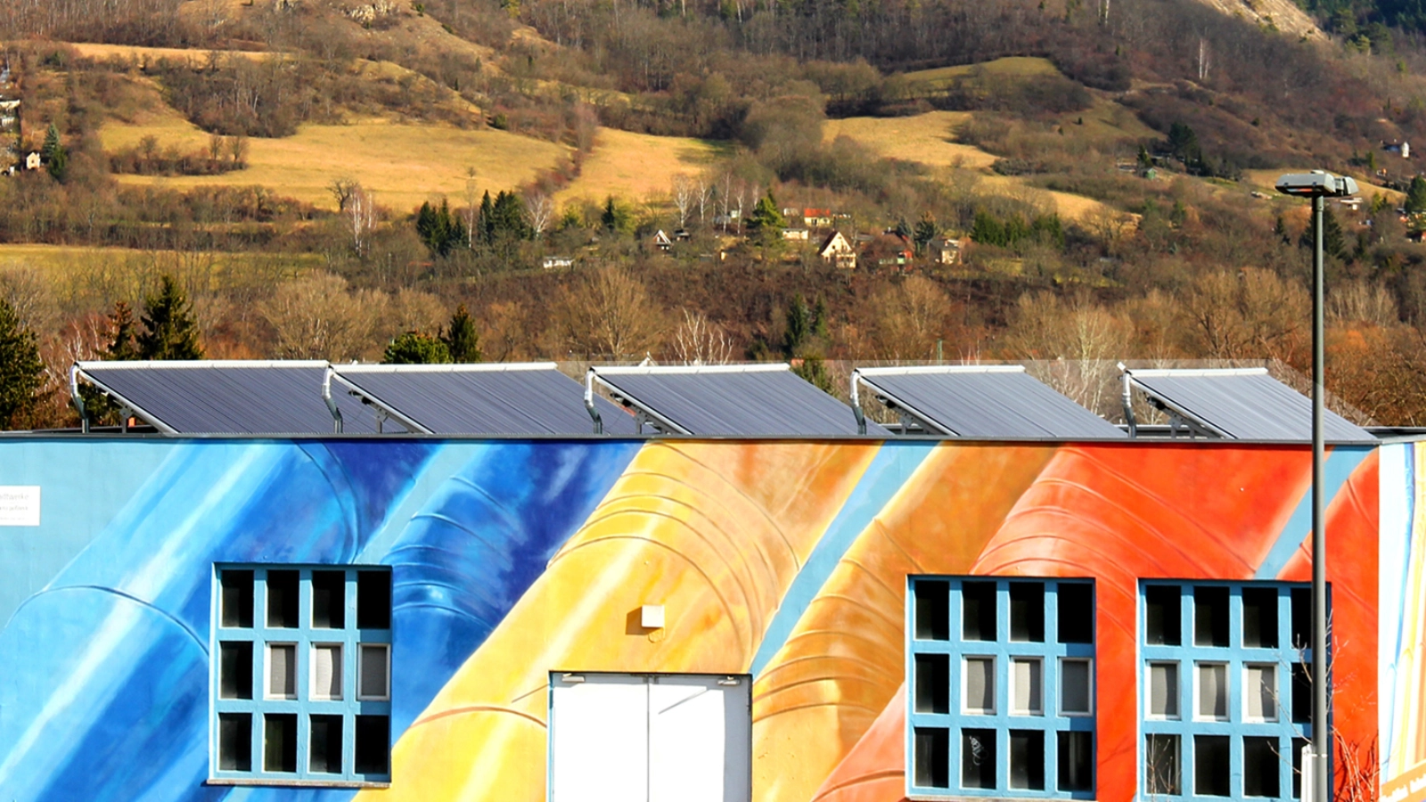 Solarthermieanlage in Jena-Winzerla