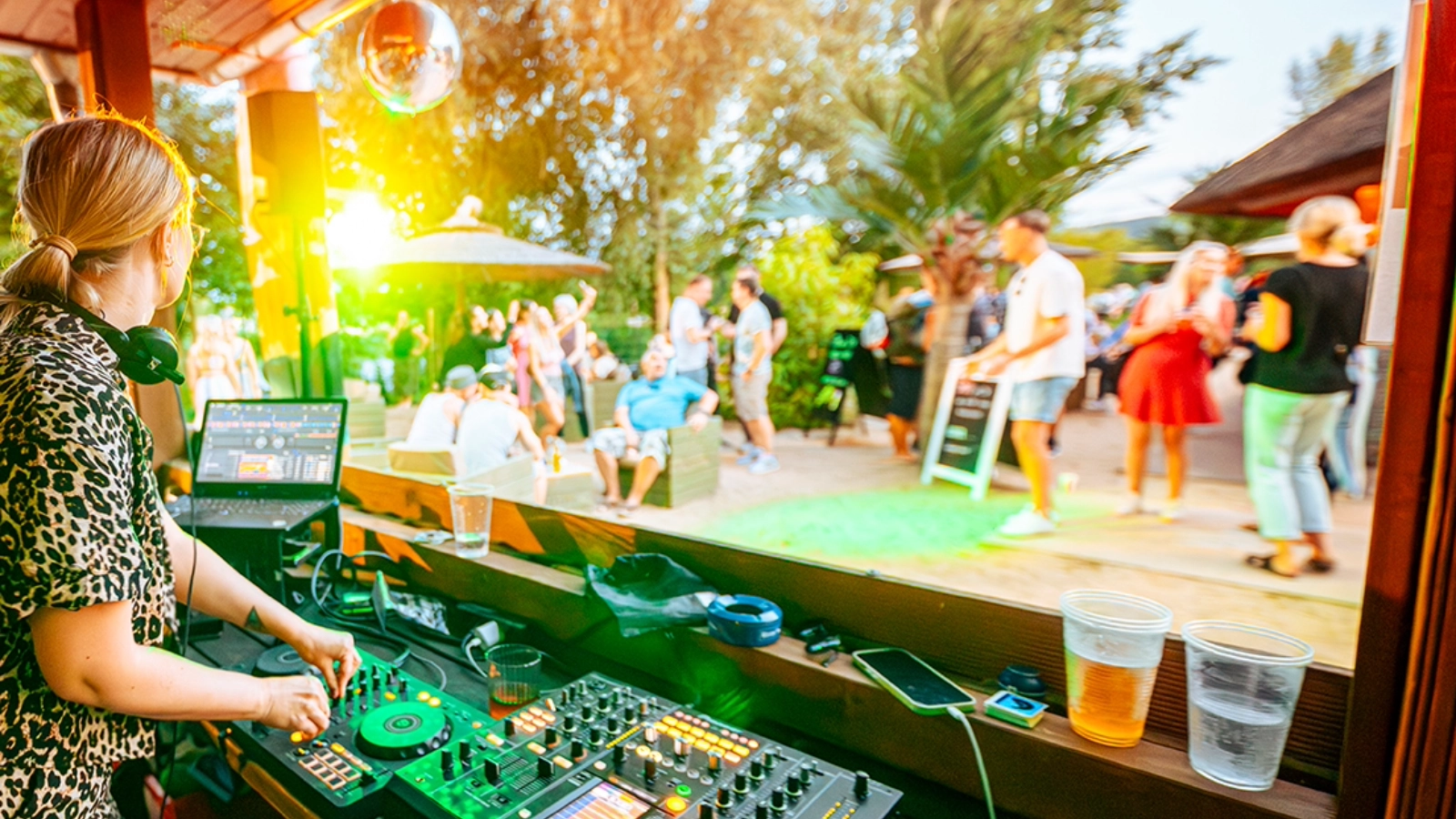 Sommerfeeling am Strandschleicher.