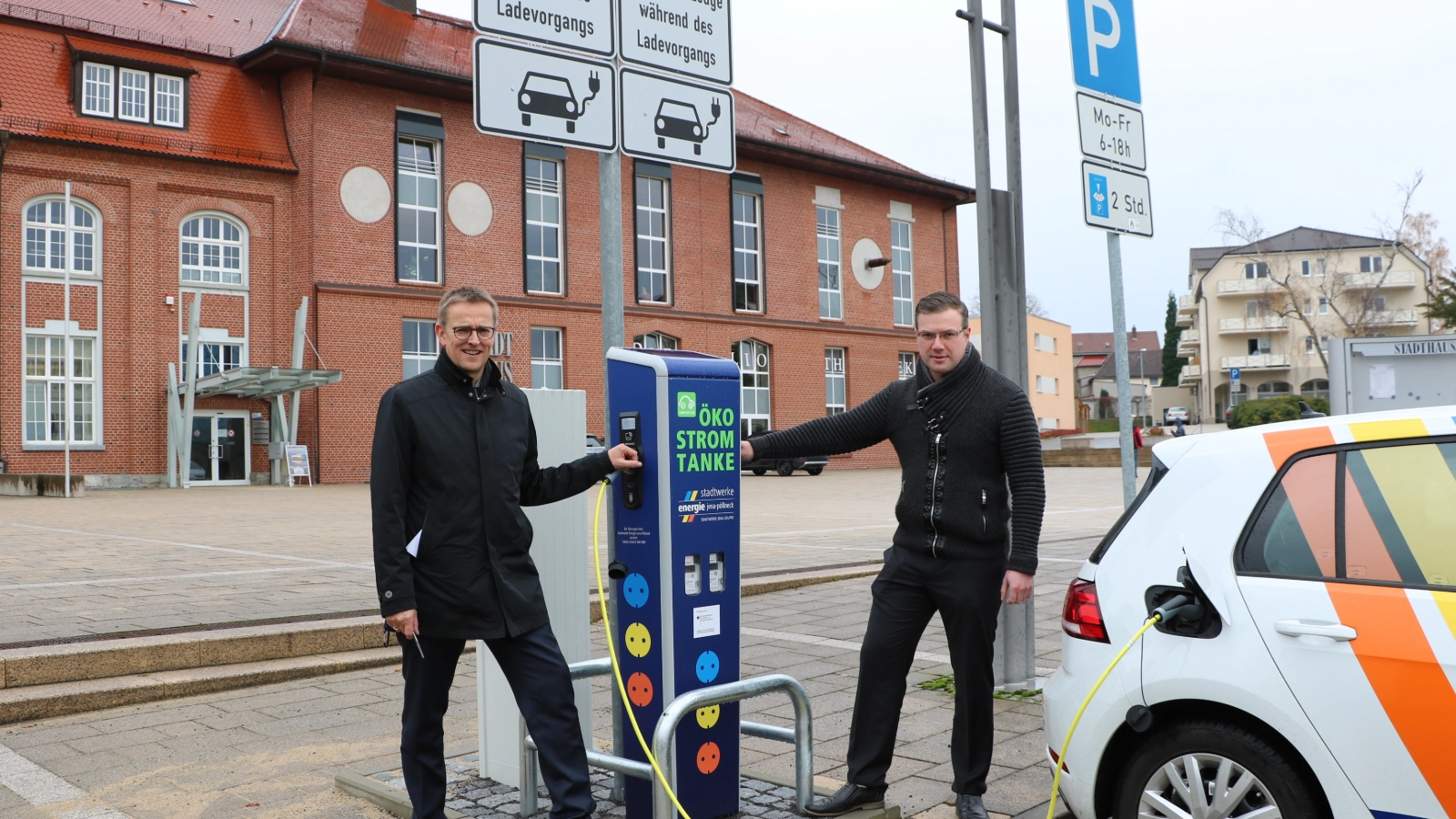 2018: erste Ladesäule in Hermsdorf