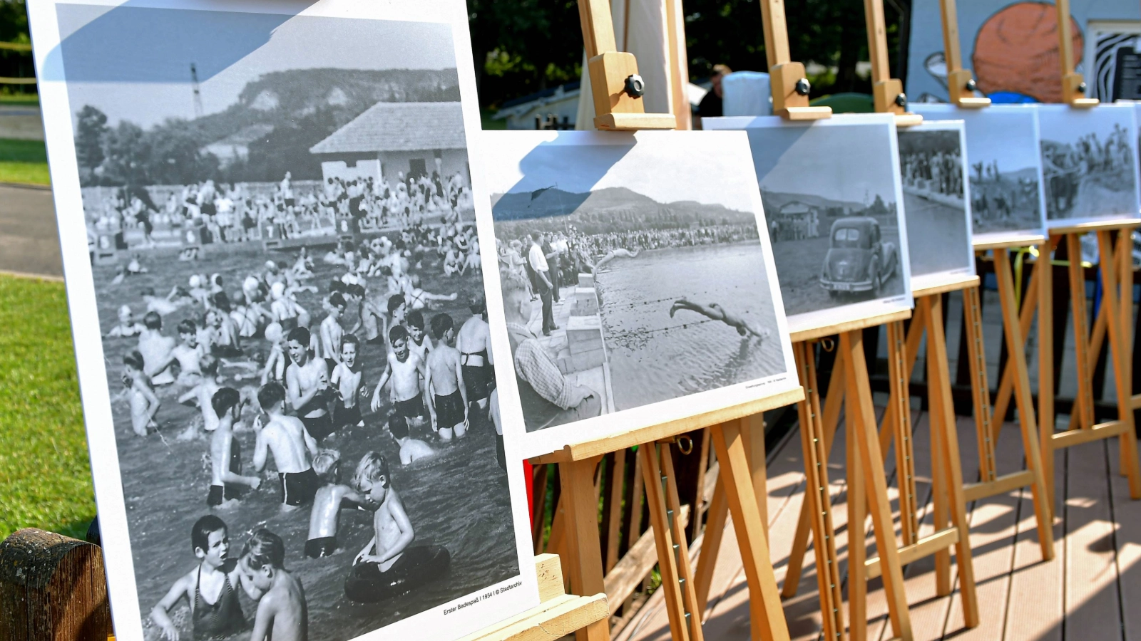 70 Jahre Ostbad - Historische Bilder