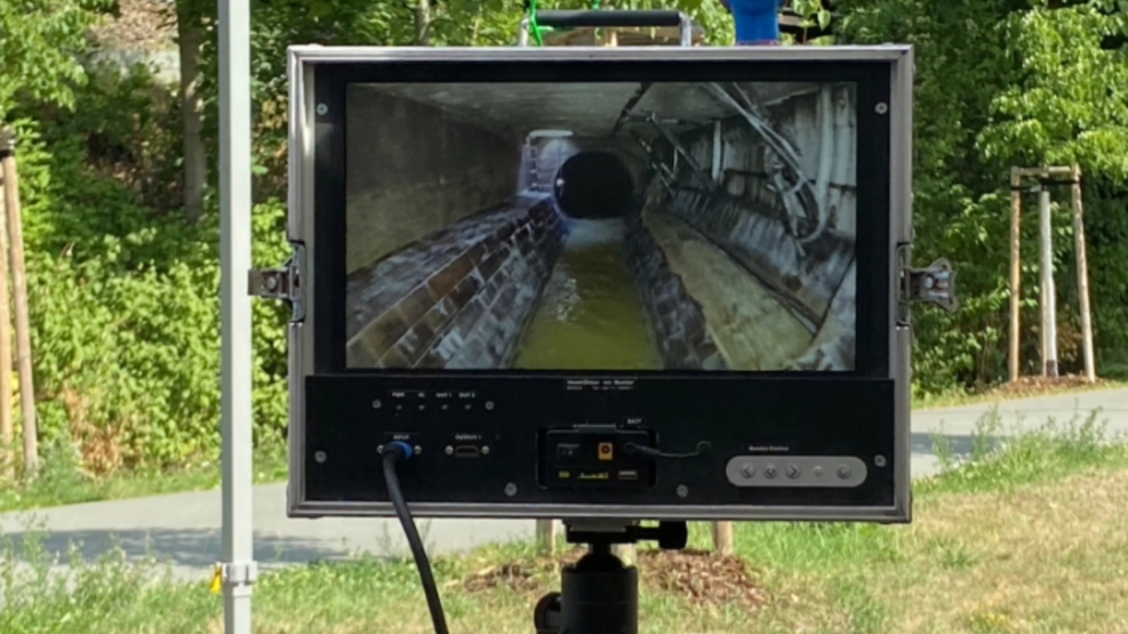 Eindrücke der Kanalbefliegung mit Drohne I