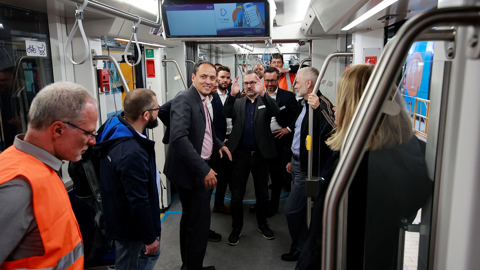in der Lichtbahn