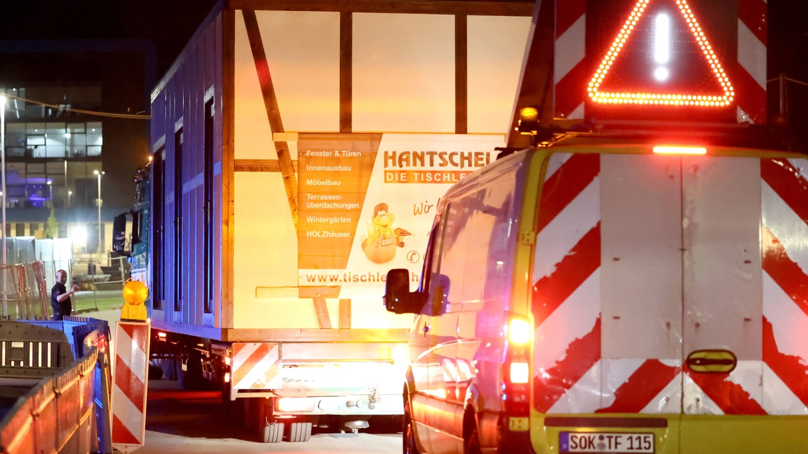 Lieferung vom Tiny House