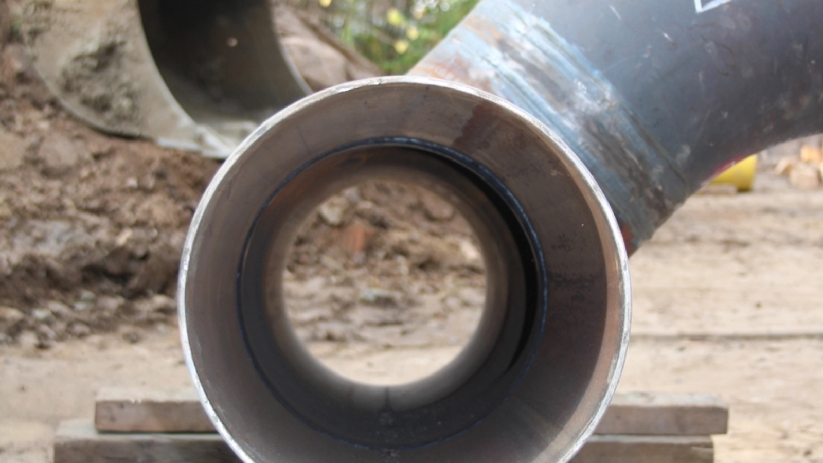 Arbeiten an der Gasbaustelle (1)