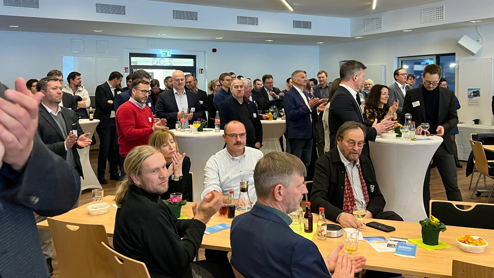 Volles Haus, viele Gespräche und jede Menge gemeinsame Themen: Rund 140 Gäste kamen vergangene Woche zum Neujahrsempfang der Interessensgemeinschaft Jena-Nord zusammen.