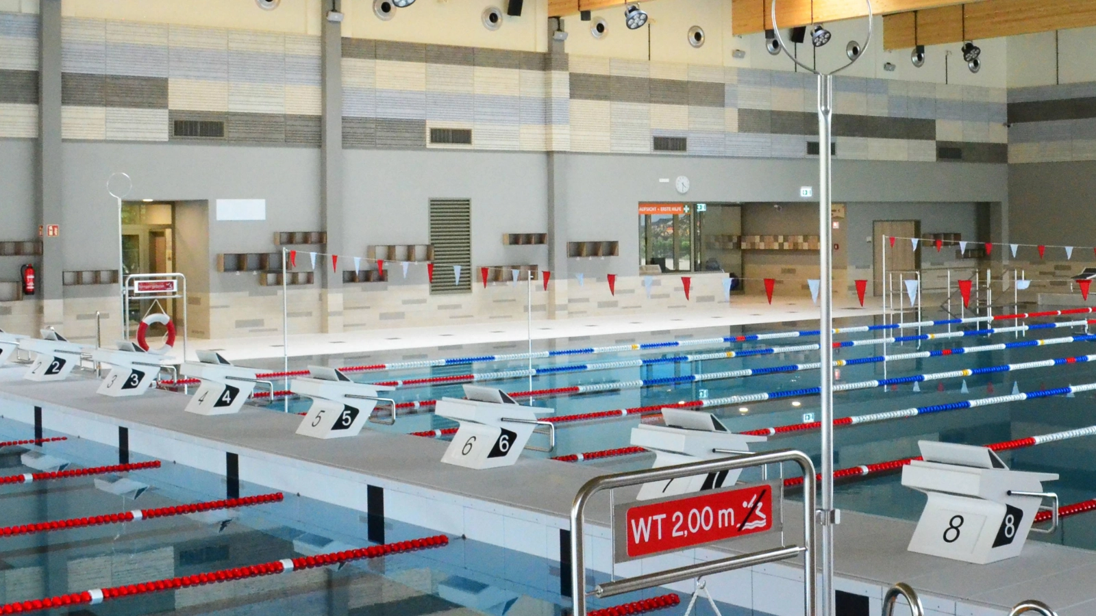 Das Schwimmparadies Jena von innen 