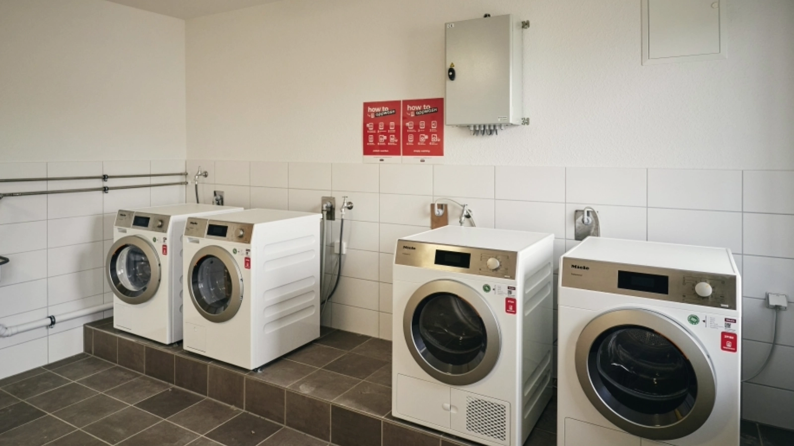 Wie melde ich mich für die App-gesteuerten Waschmaschinen an? Community Managerin Leah Jasmin hilft aus.