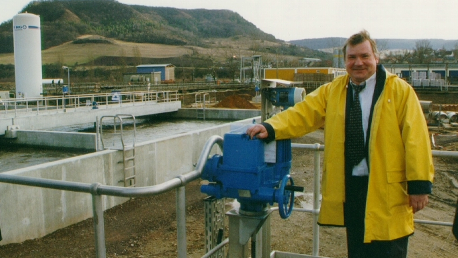 2001: Abschluss Sanierung der Zentralen Kläranlage