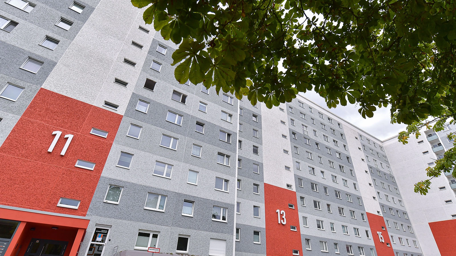 Außenansicht des smarten Quartiers