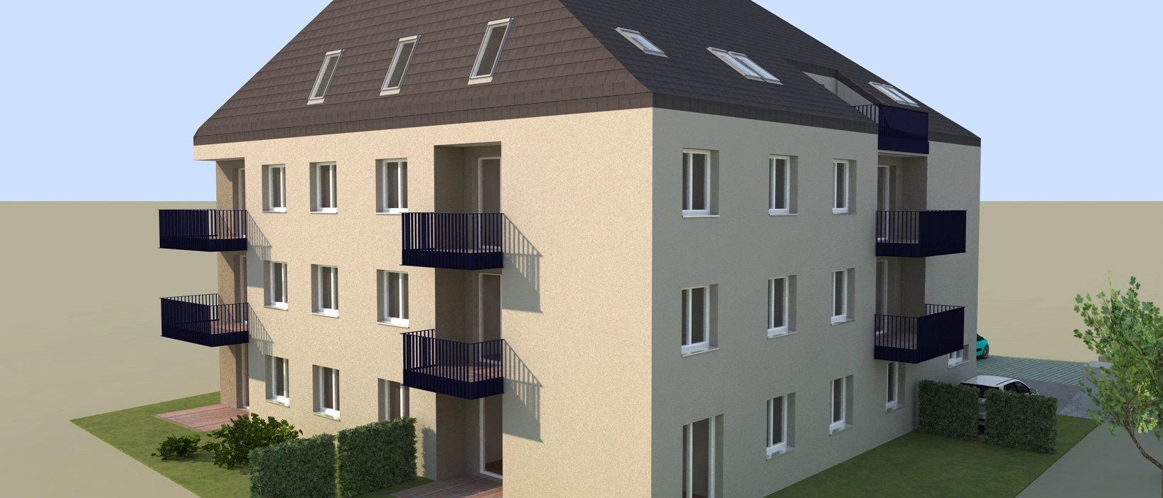 Modernes Wohnen in Hermsdorf - jenawohnen ©B3 Bauingenieurgesellschaft mbH, Jena