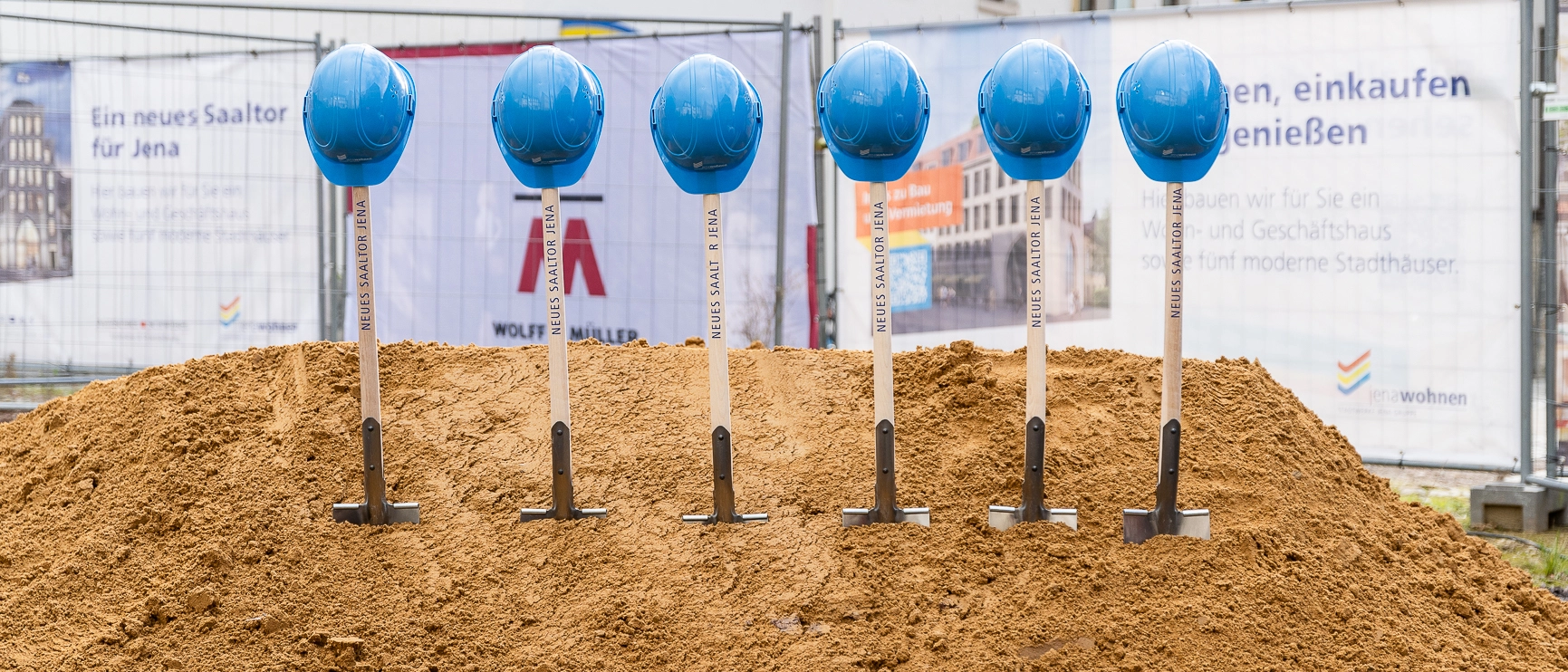 Spatenstich für das Neue Saaltor - November 2024 