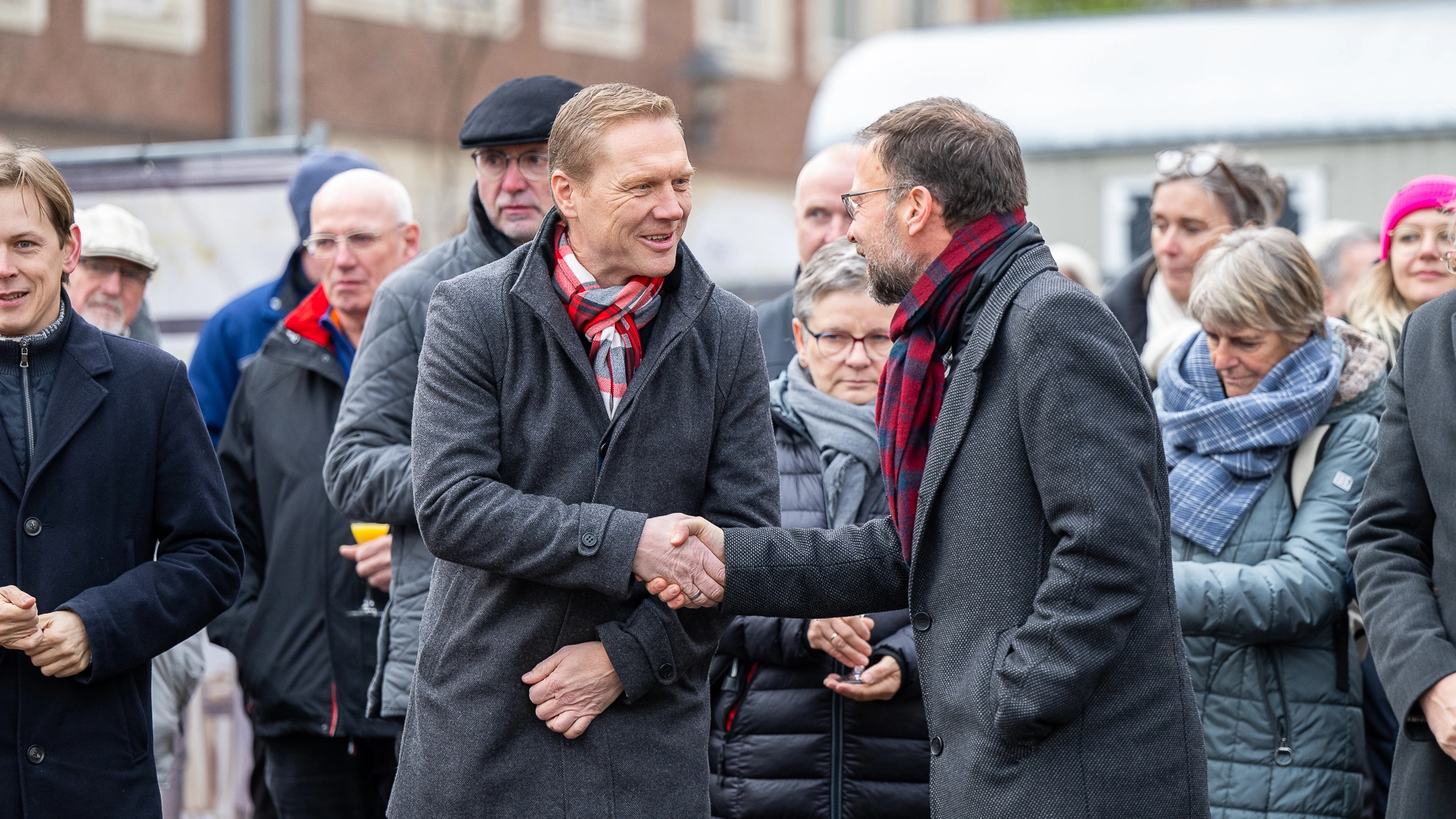 Bilderreihe Spatenstich für das Neue Saaltor - Jena 11.2024 - Bild 3