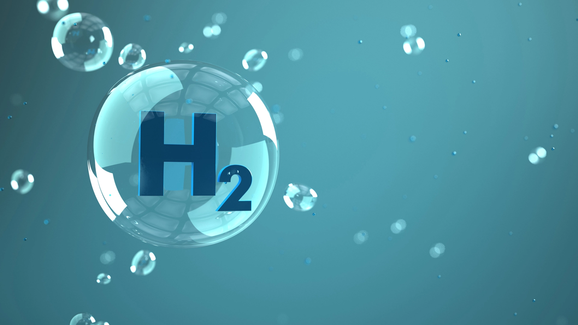 Symbolbild Wasserstoff als CO2-freier Brennstoff der Zukunft