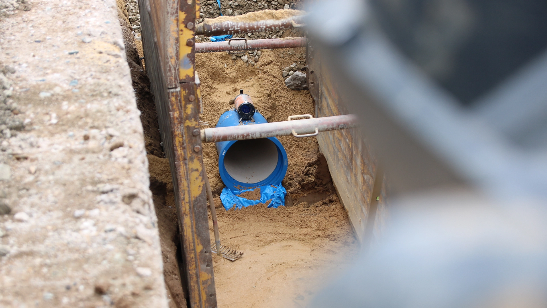 Baustelle Stadtwerke Jena