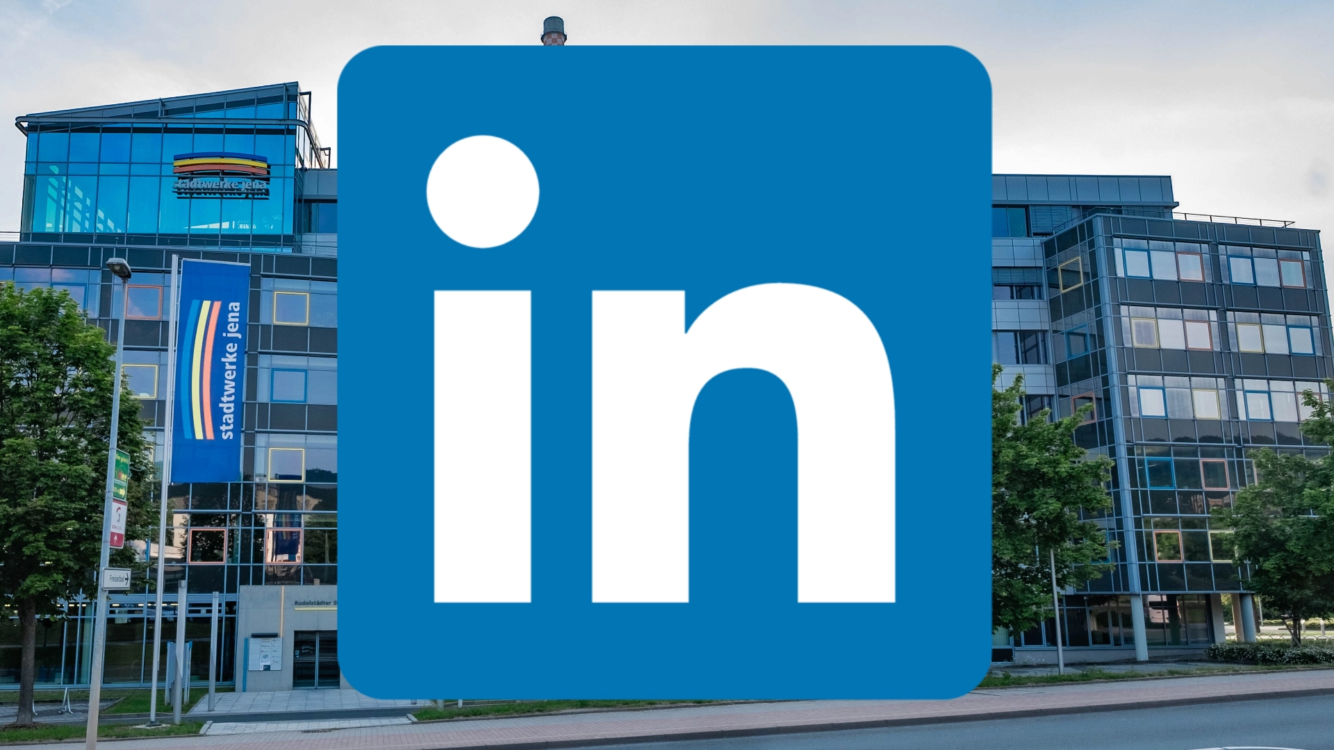 Linkedin-Account der Stadtwerke Jena Gruppe