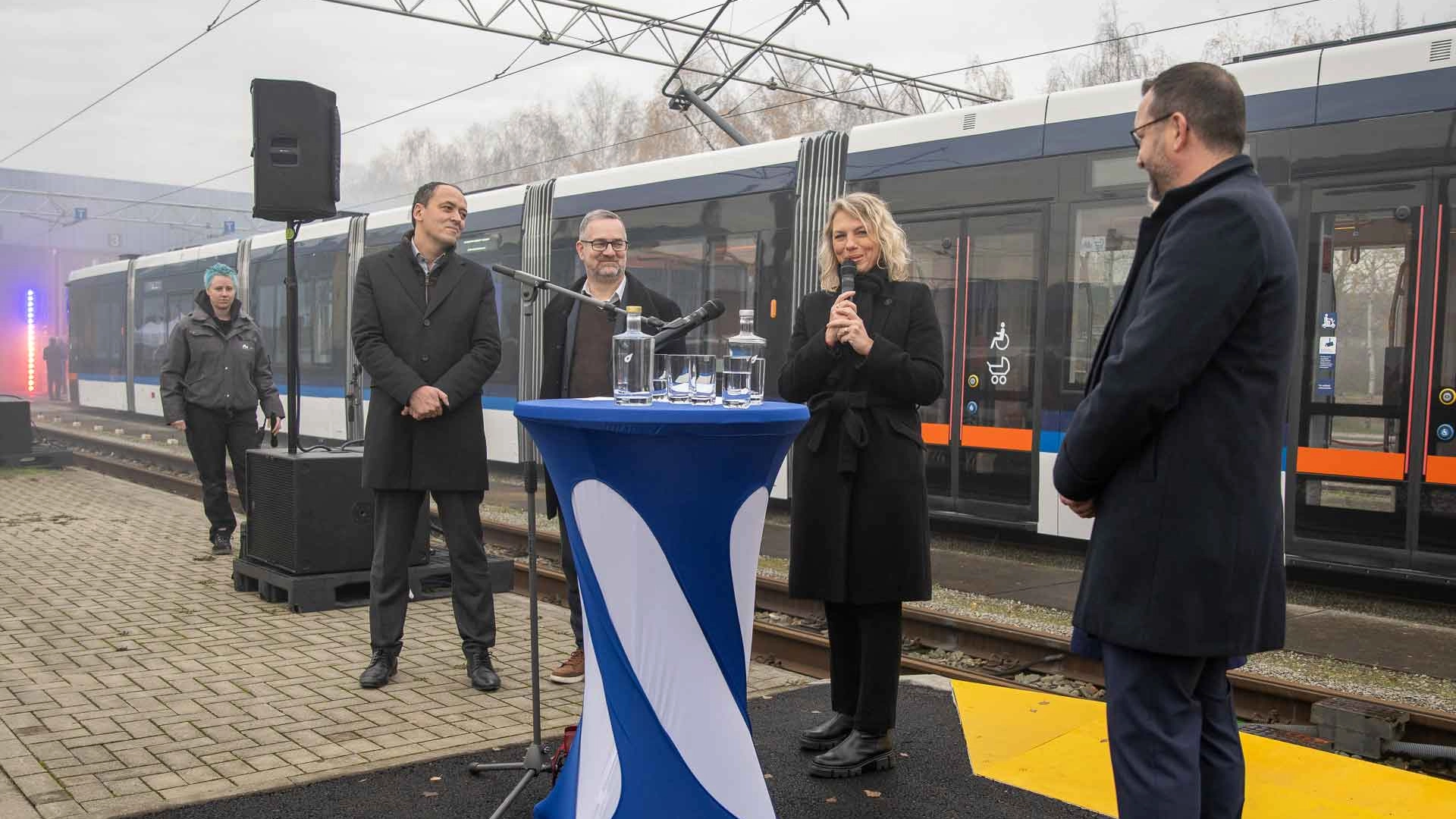 Dezember 2023: Feierlichkeiten zur Jungfernfahrt