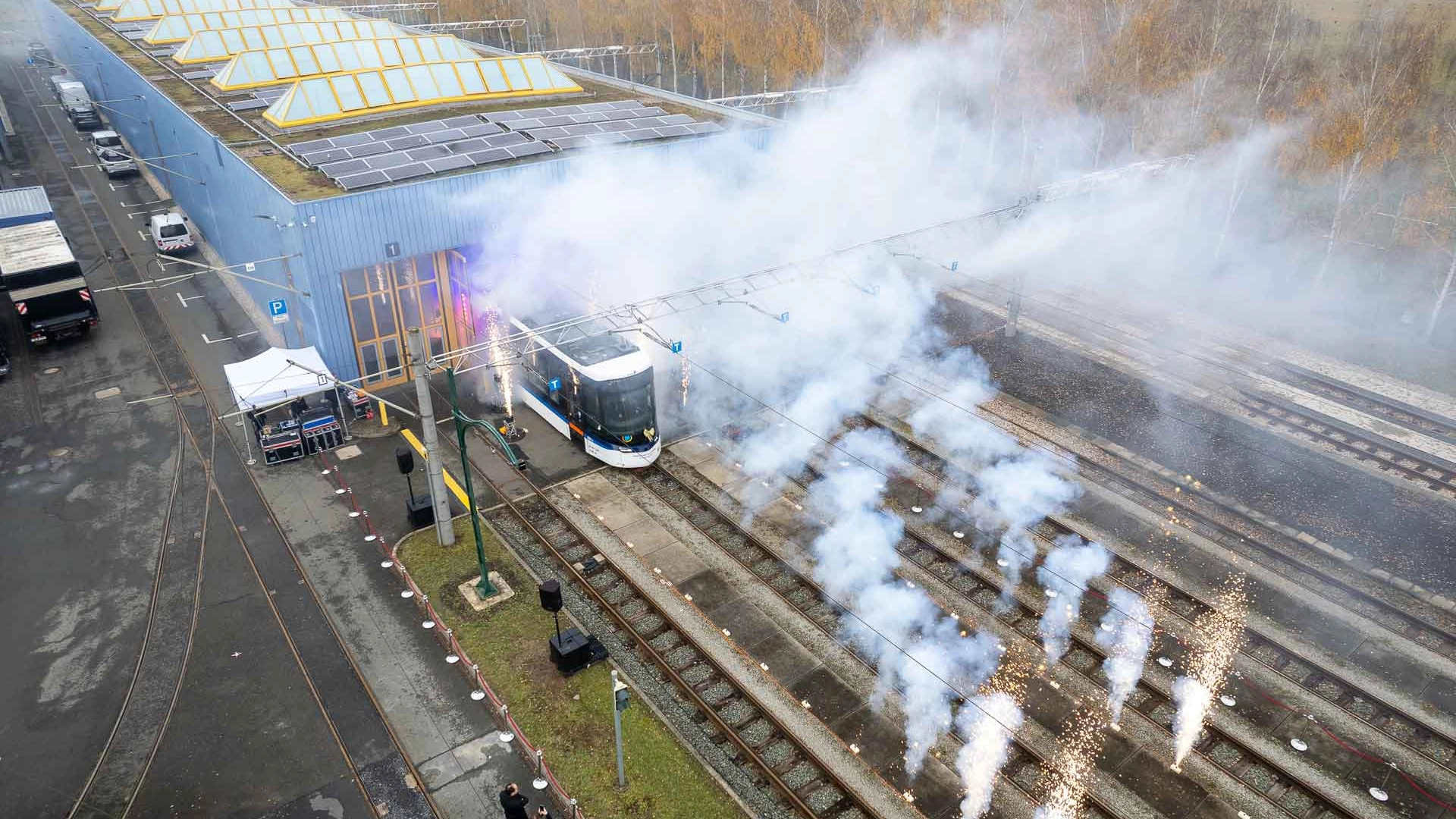 16. Dezember 2023: Jungfernfahrt der Lichtbahn