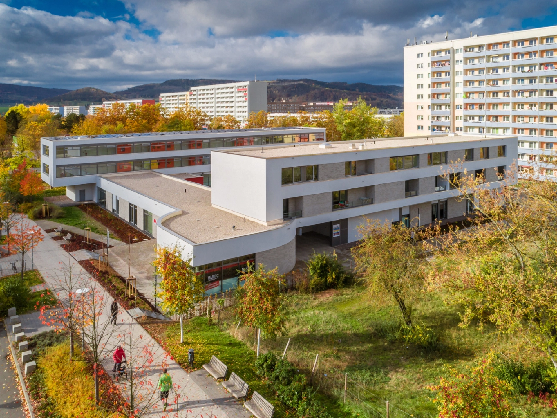 jenawohnen - Demenzzentrum - Vogelperspektive 