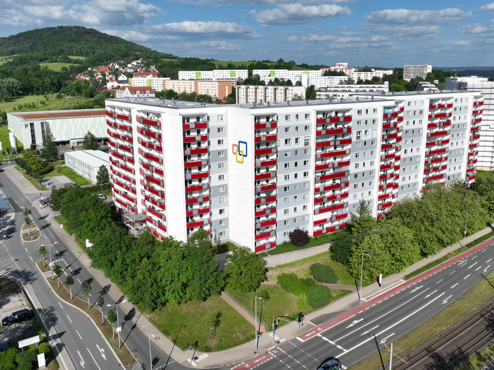 jenawohnen - Smartes Quartier Außenvisualisierung