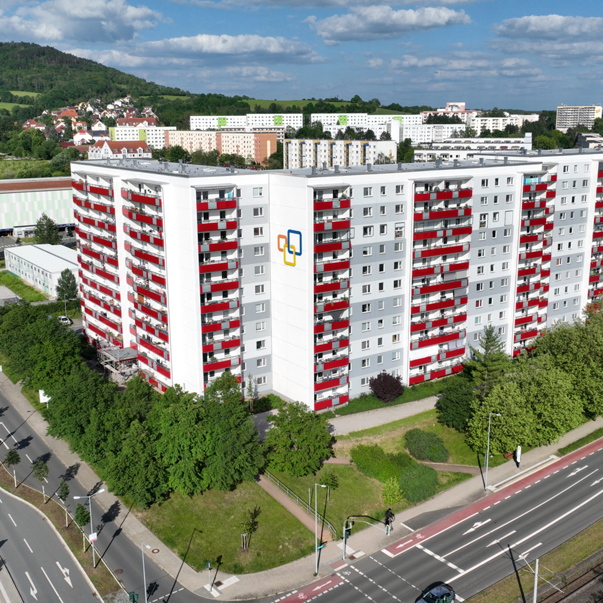 jenawohnen - Smartes Quartier Außenvisualisierung